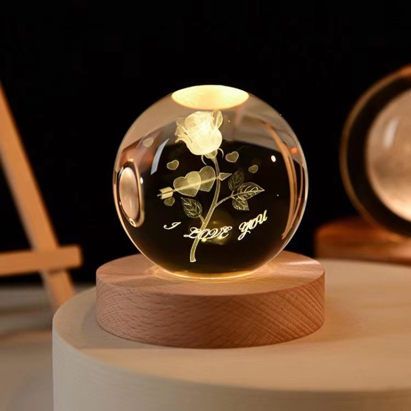3D crystal ball 05