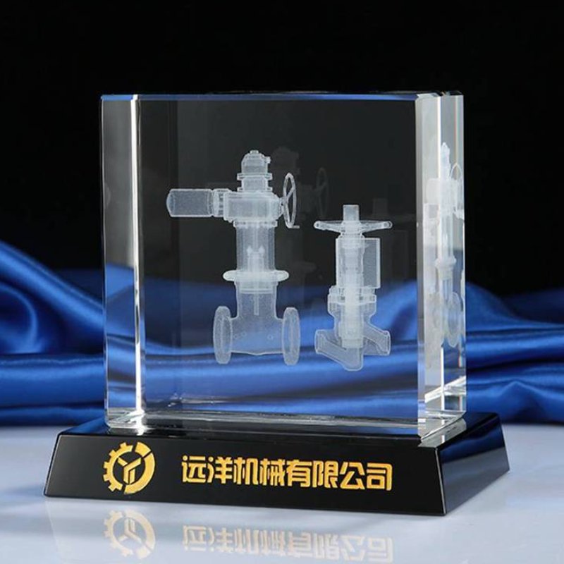 3d laser etched crystal 7-3