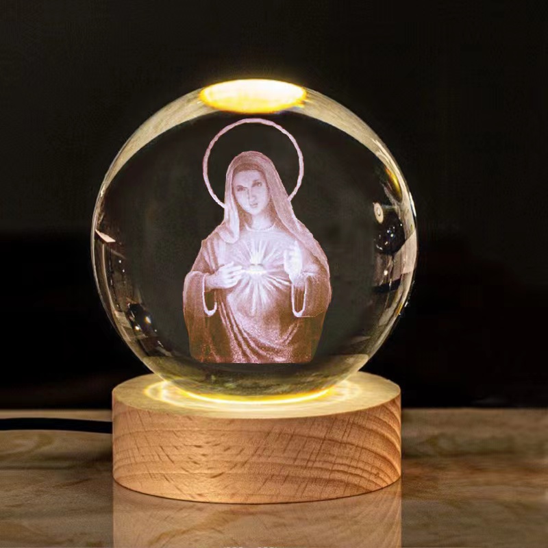 3d photo in a crystal​ 01