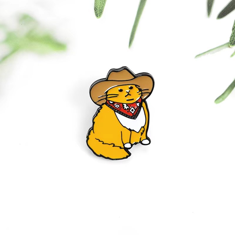 Cat badge custom 87-2
