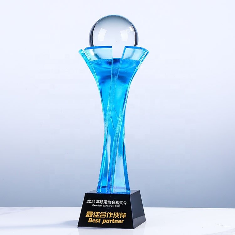 Coloured glaze trophy 01