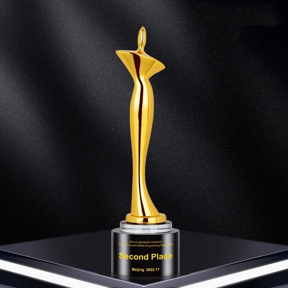 Sculpture Gold Trophy 01