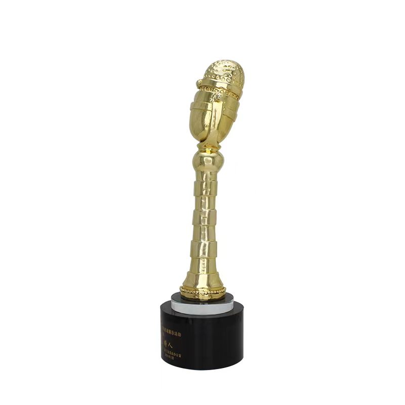 golden microphone trophy​ 03