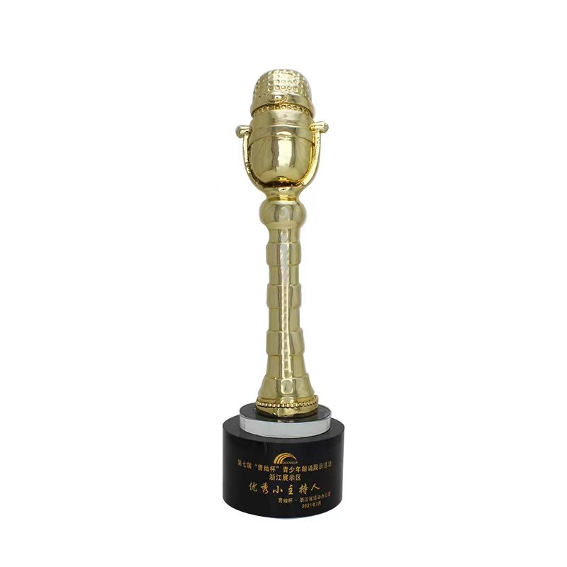 golden microphone trophy​ 04