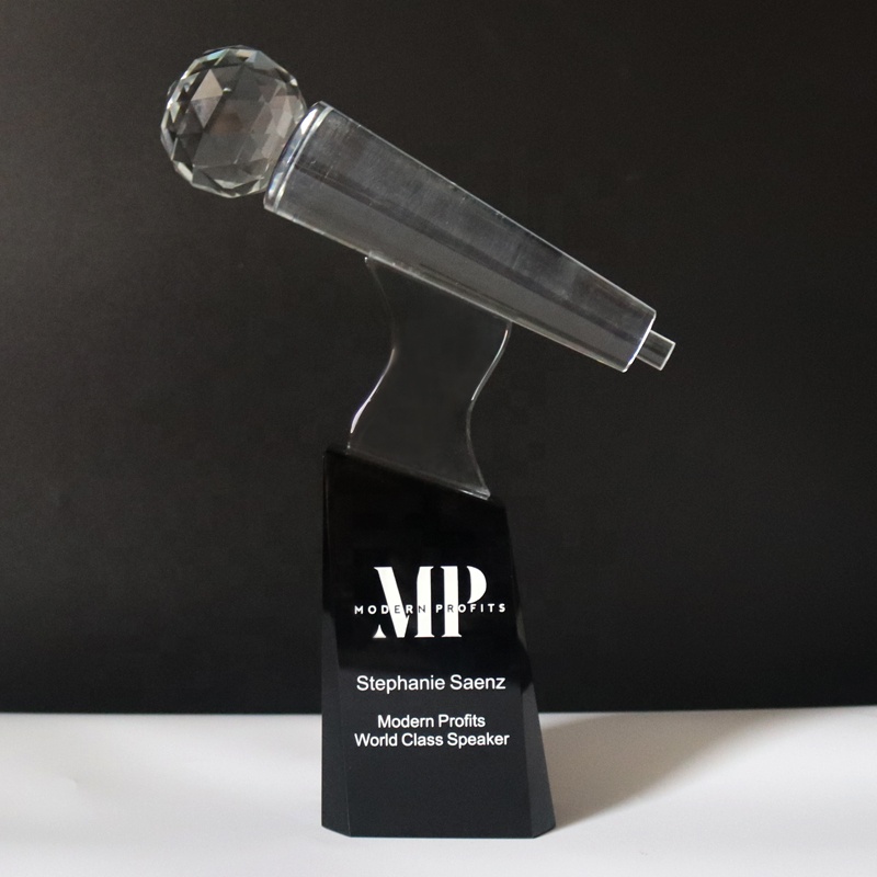Crystal Microphone Trophy 05