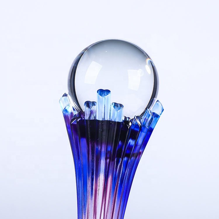 Coloured glaze trophy 05