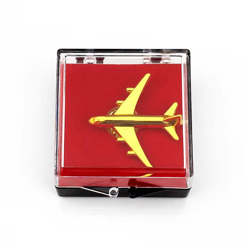 Metal aircraft badge 66-2