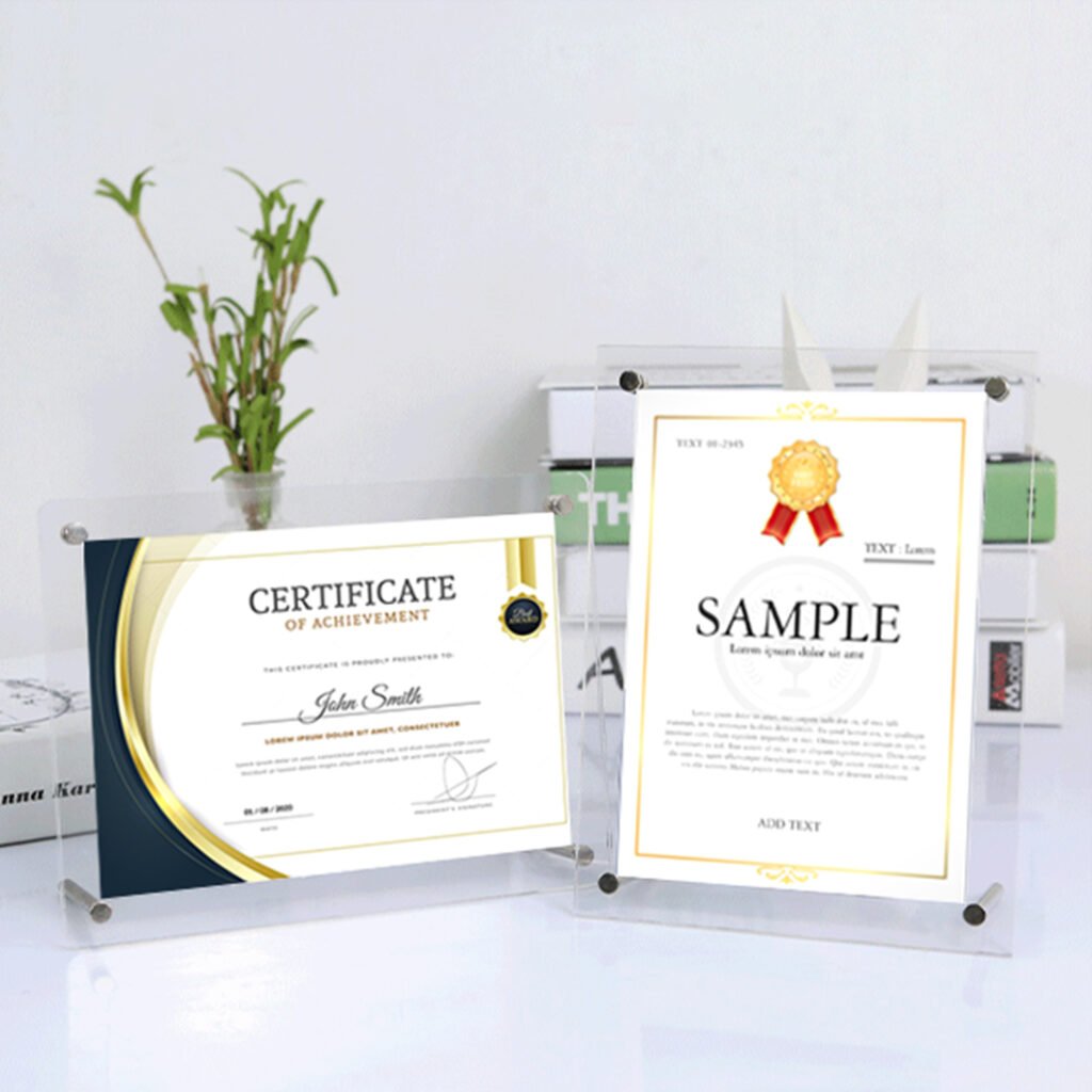 acrylic award plaque​ 22-1