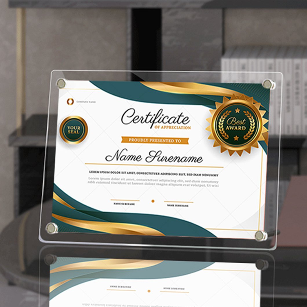 acrylic award plaque​ 22-3
