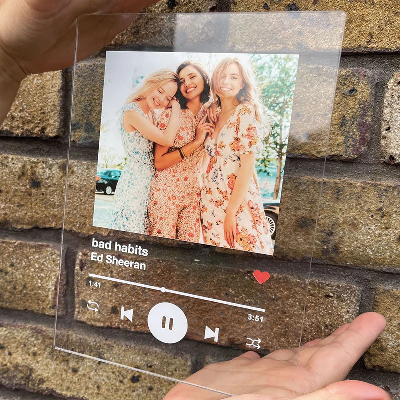 acrylic song plaque​ 11-2