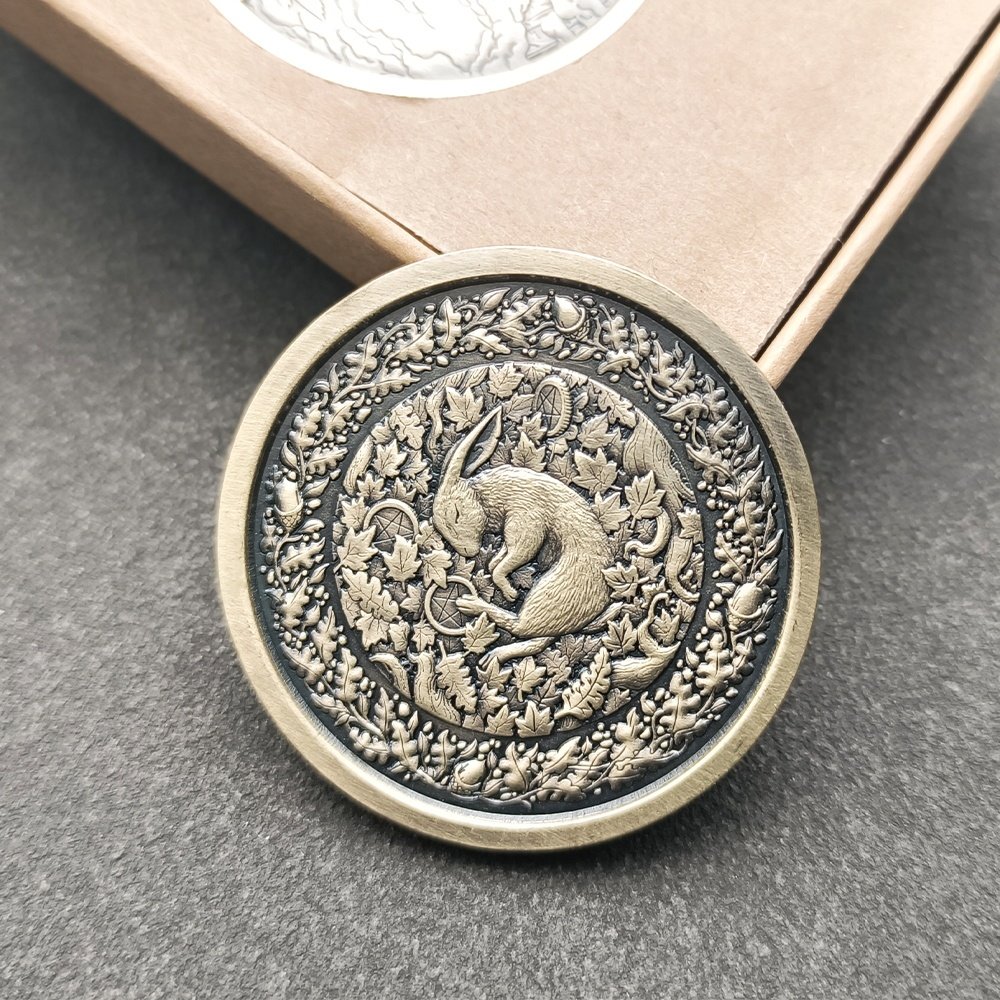 custom brass coins​ 64-3