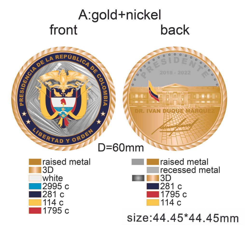presidencia colombia coin