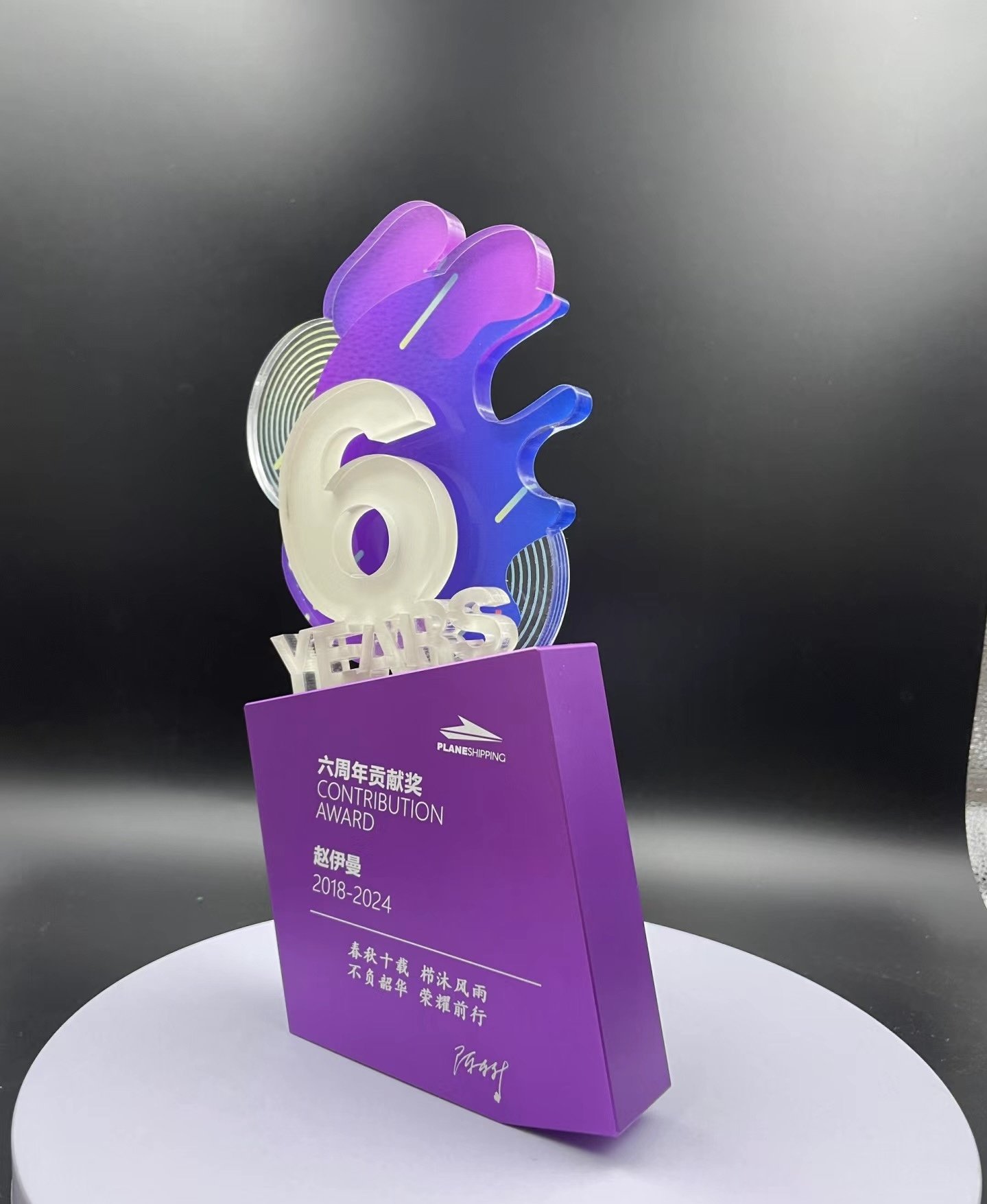 Custom Acrylic Trophy 127
