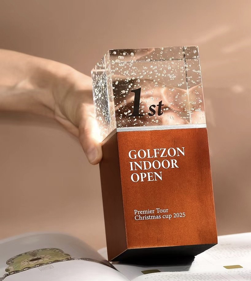 Custom Wood Base Trophy 203