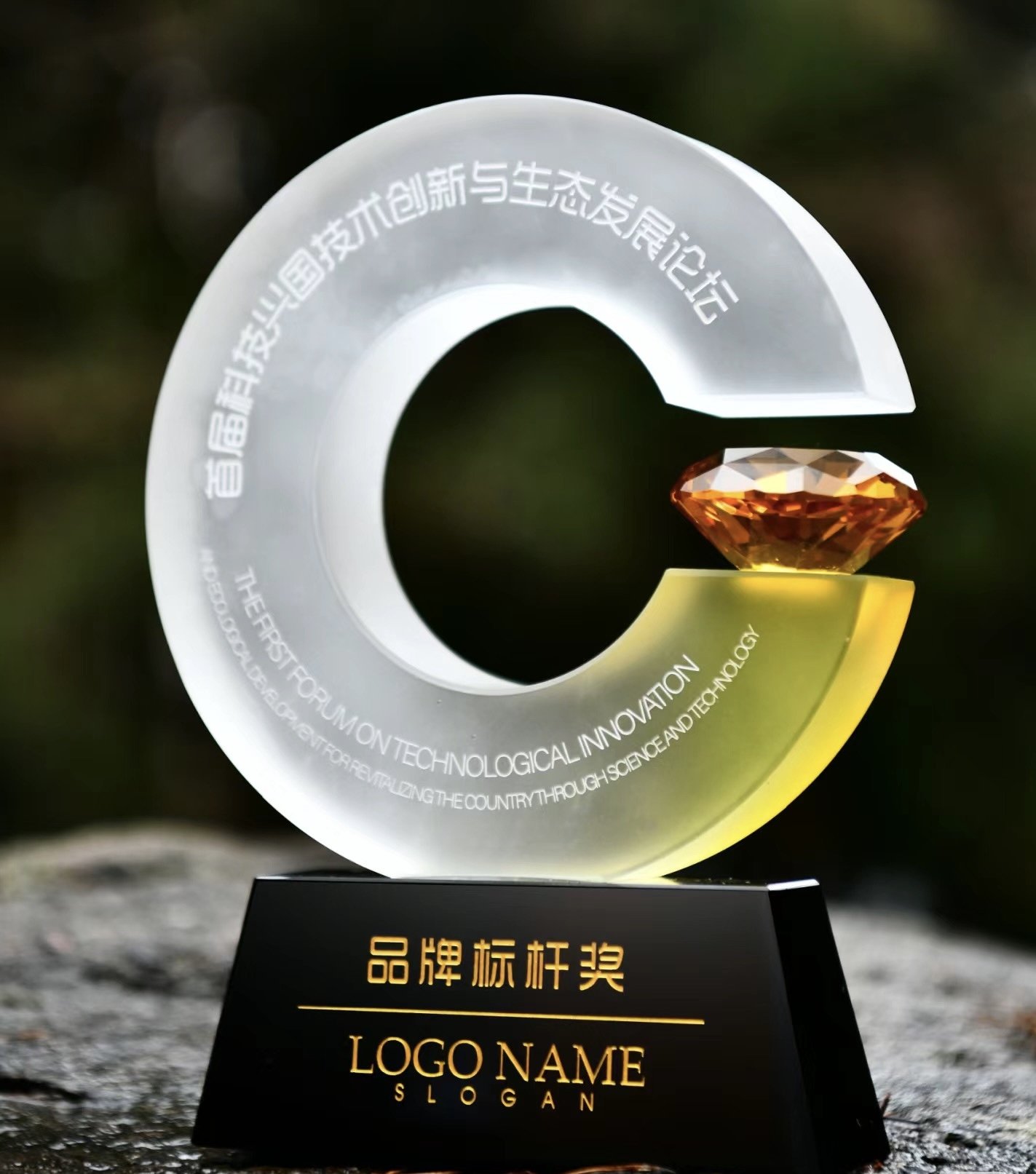 Crystal Award Custom 212
