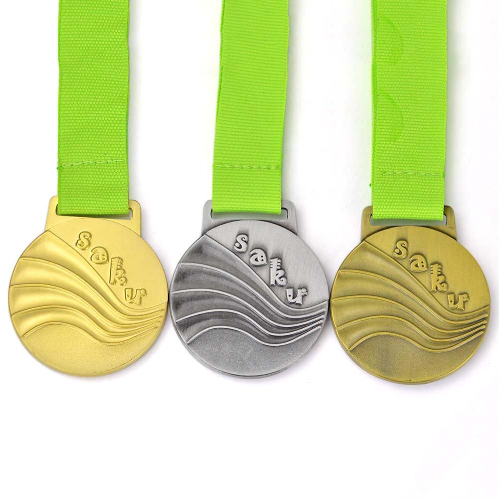 gold silver bronze medals 39-3