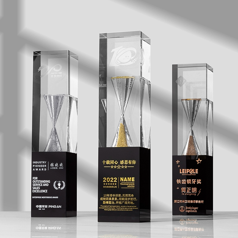 hourglass Crystal Award 03