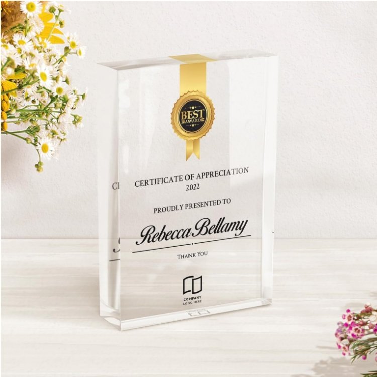 personalized acrylic plaque 10-3