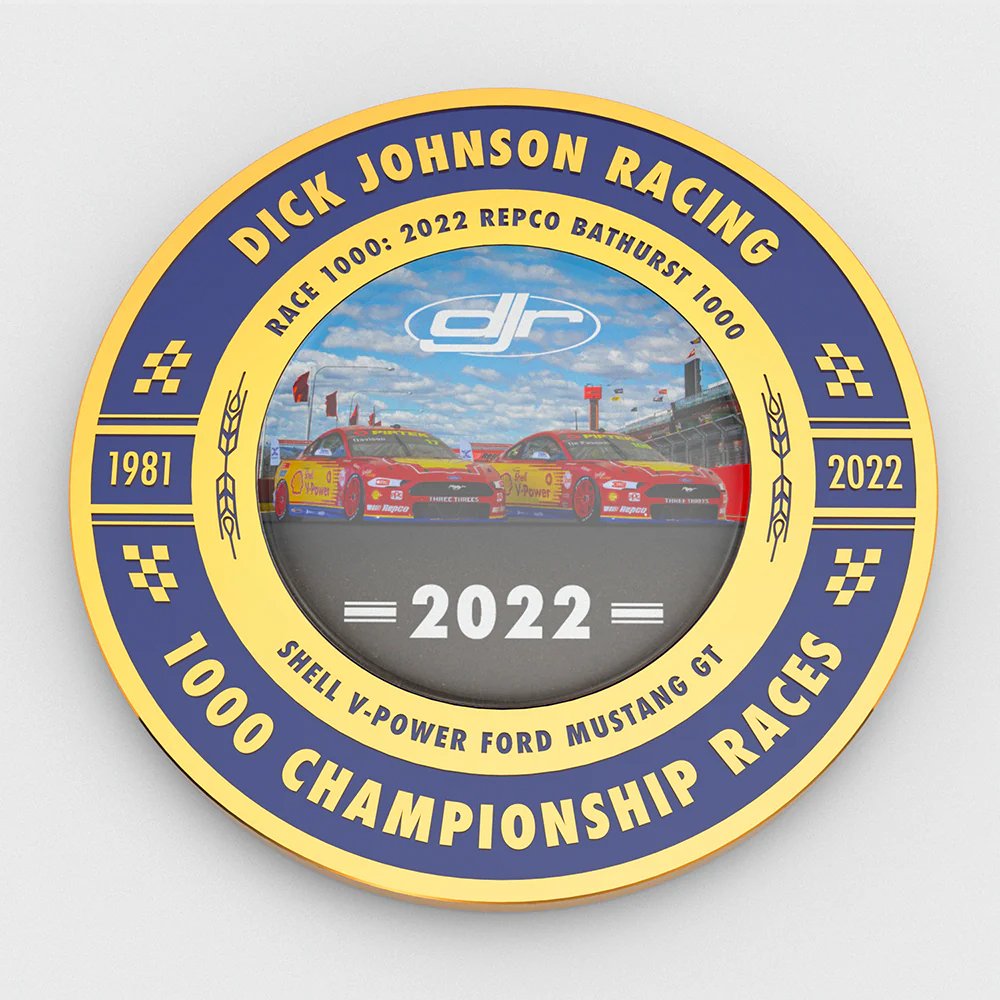 racing medallion 10-3