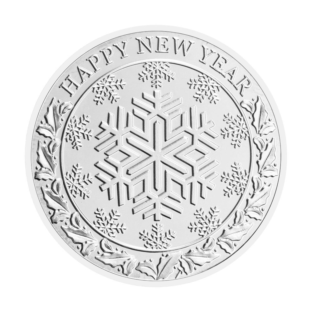 silver christmas coins​ 55-2