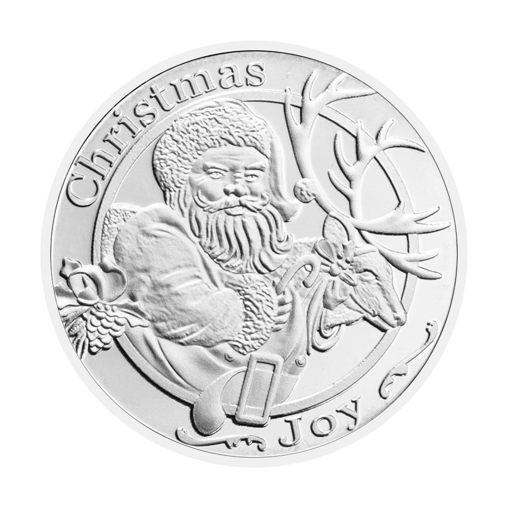 silver christmas coins​ 55-3