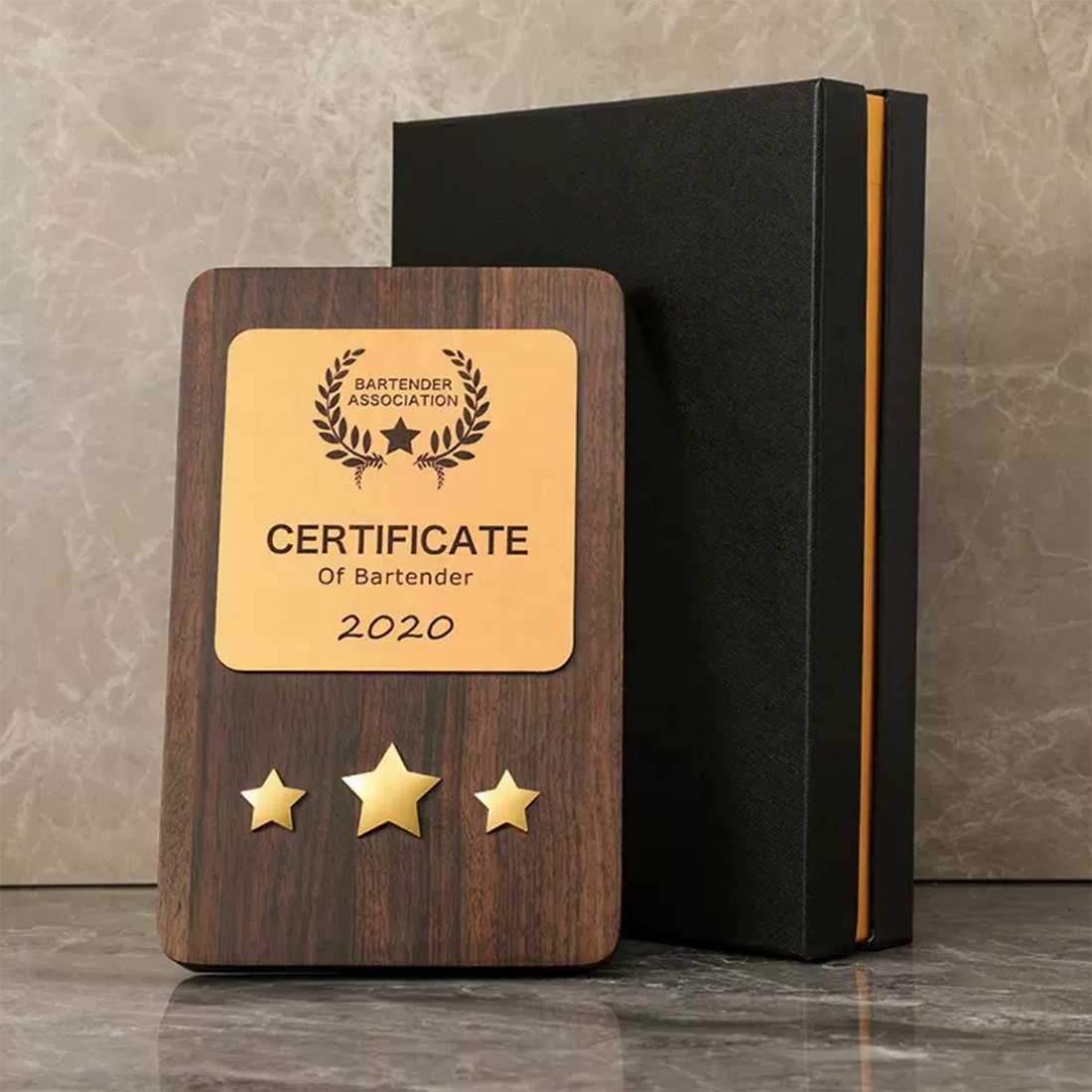 wood engraved plaques​ 24-5