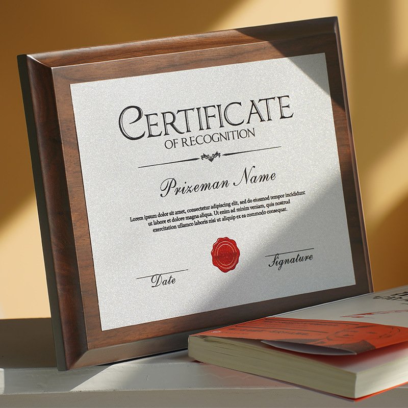 wood plaque engraving 28-4