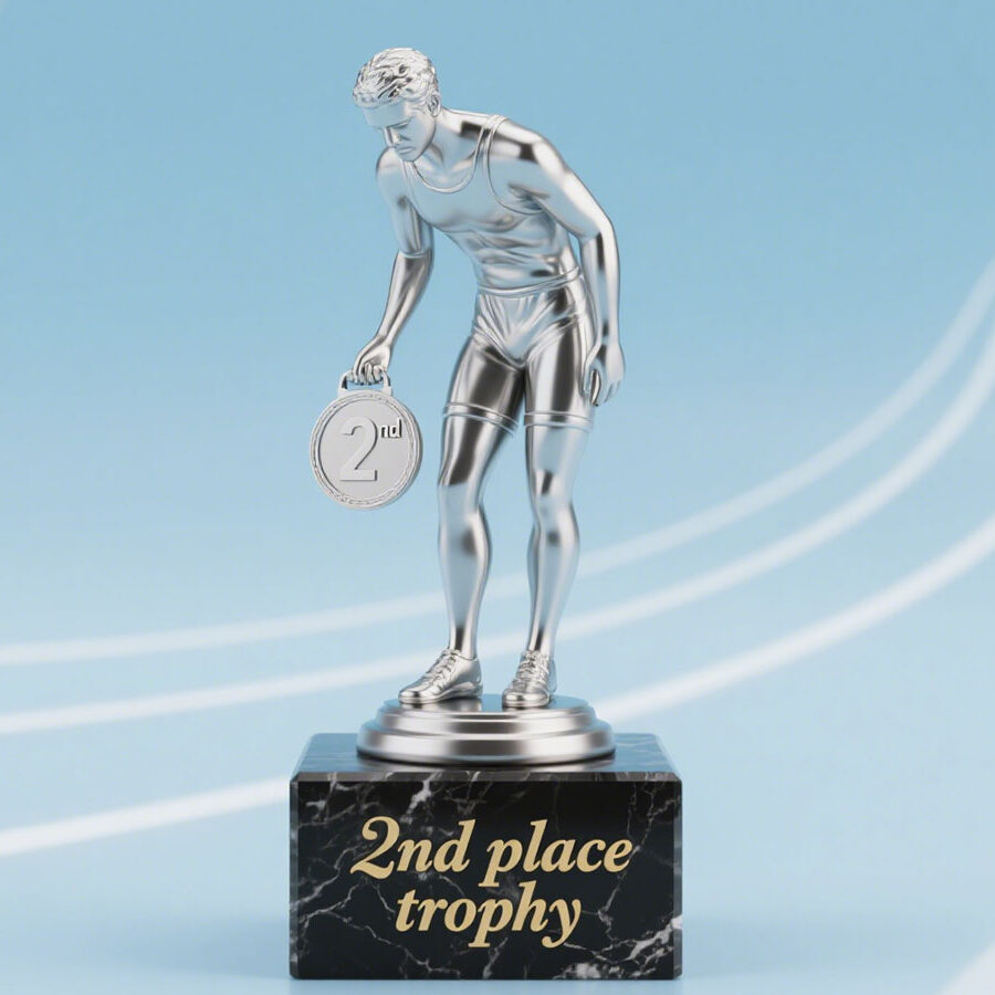 2nd place trophy