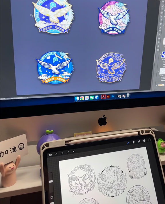 Badge design