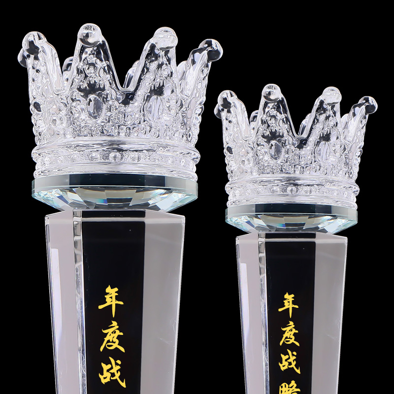 Crystal crown trophy 04