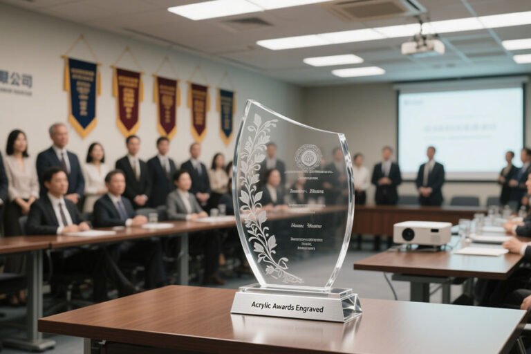 acrylic awards engraved 01