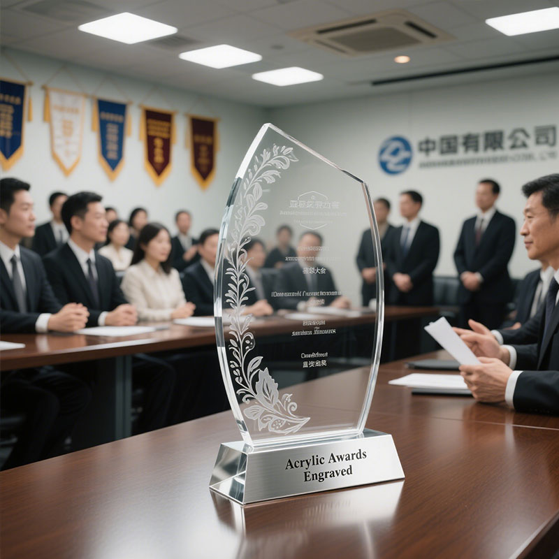 acrylic awards engraved
