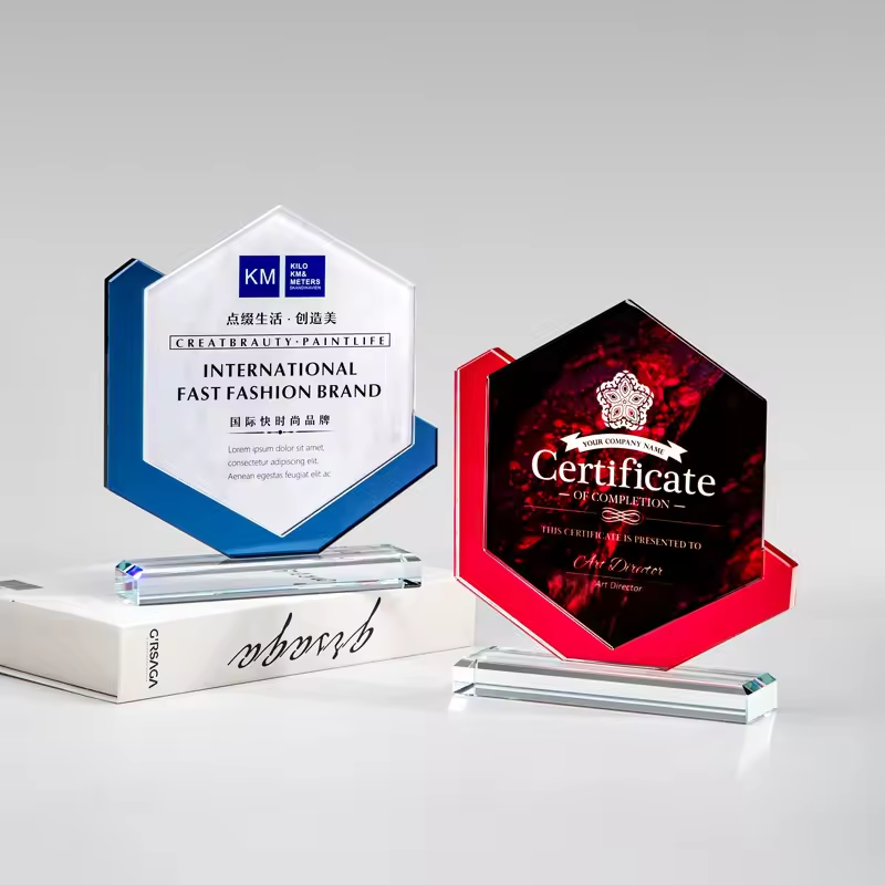 award crystal trophy 01