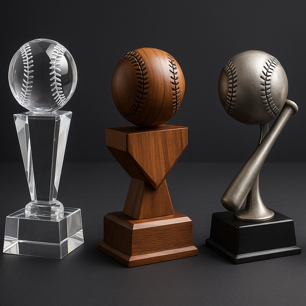 trophée de baseball