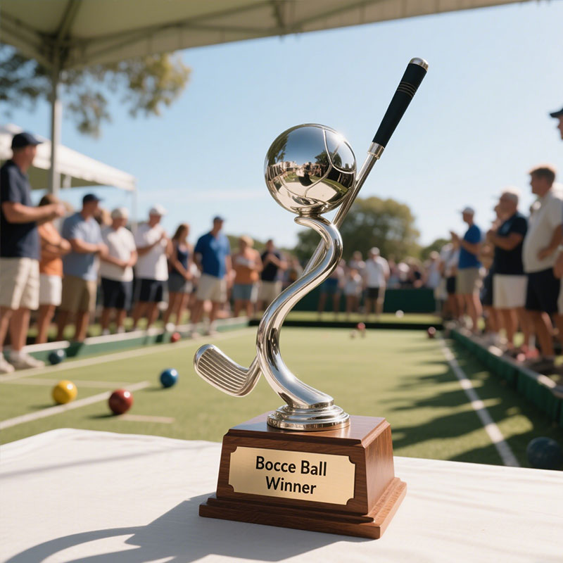 bocce ball trophy