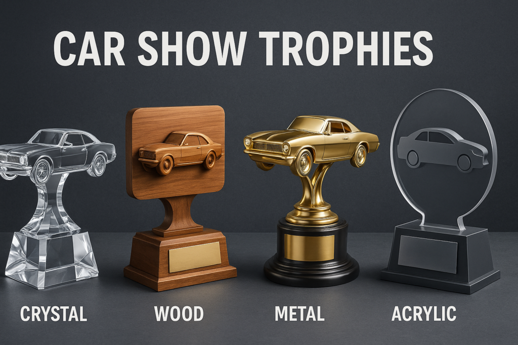 car show trophies