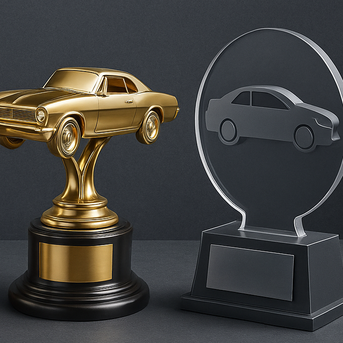 car show trophies