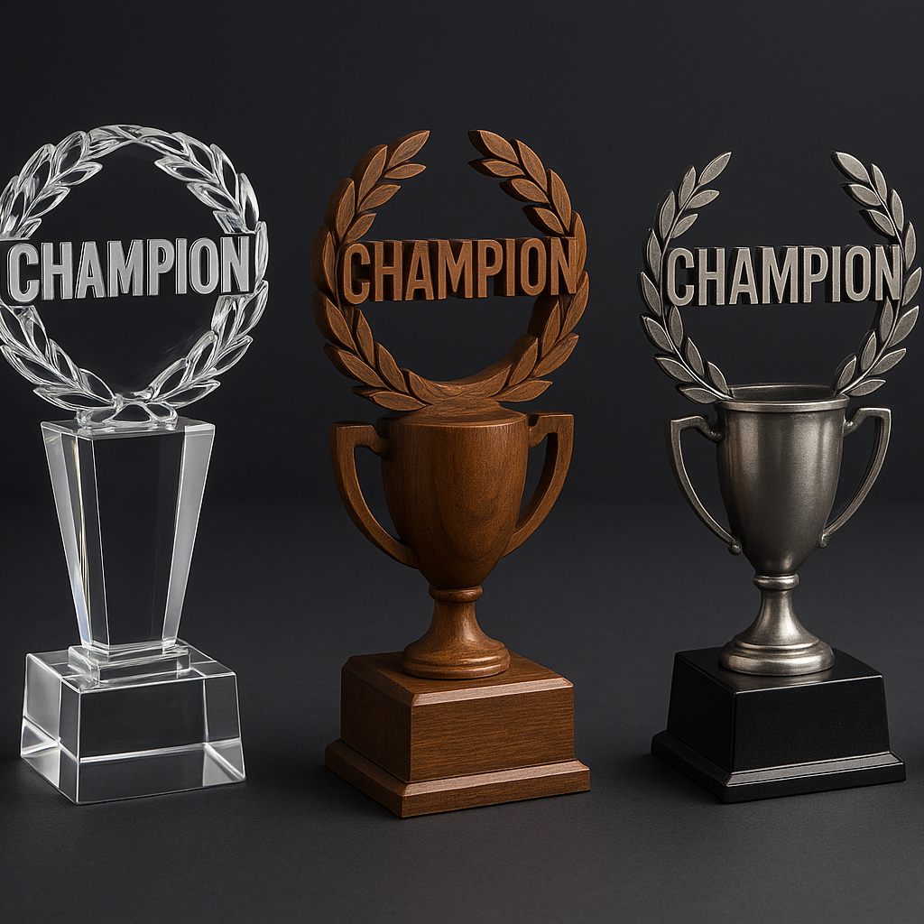 trophées de champion