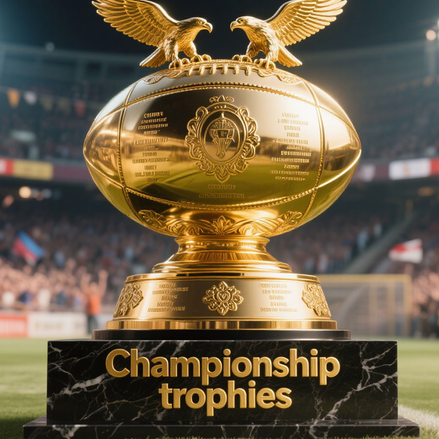 championship trophies
