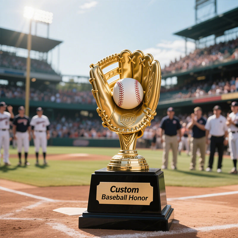 custom baseball trophy