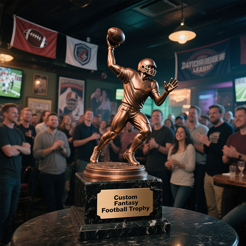 custom fantasy football trophy