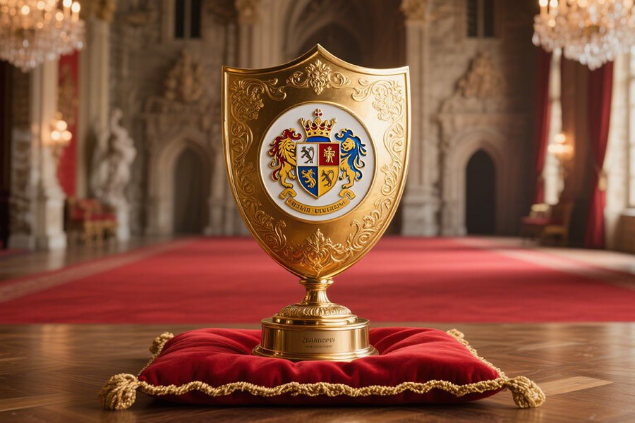 custom logo trophy