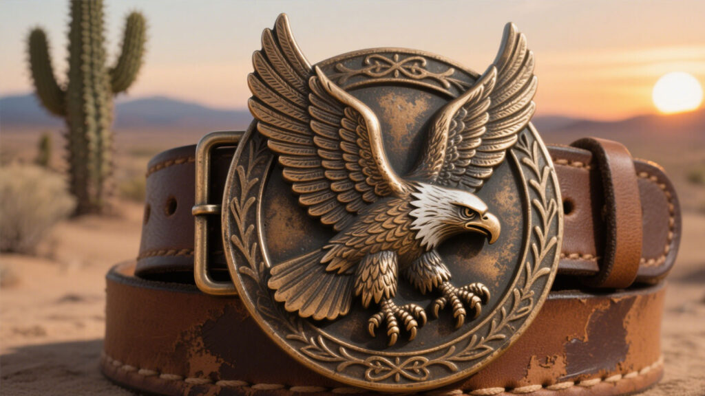 custom trophy belt buckles