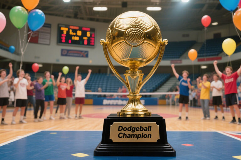 dodgeball trophy 01