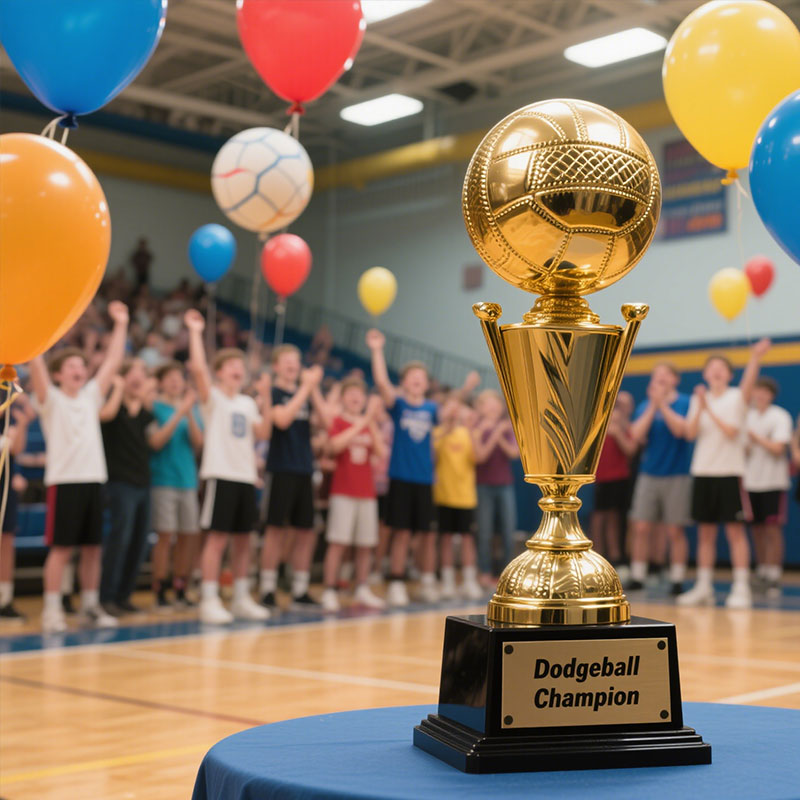 dodgeball trophy