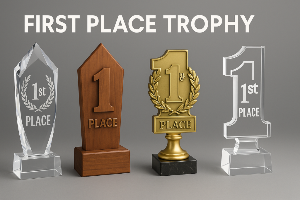 first place trophy