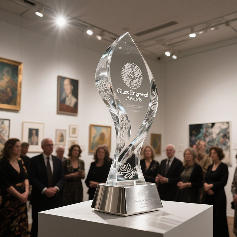 glass engraved awards