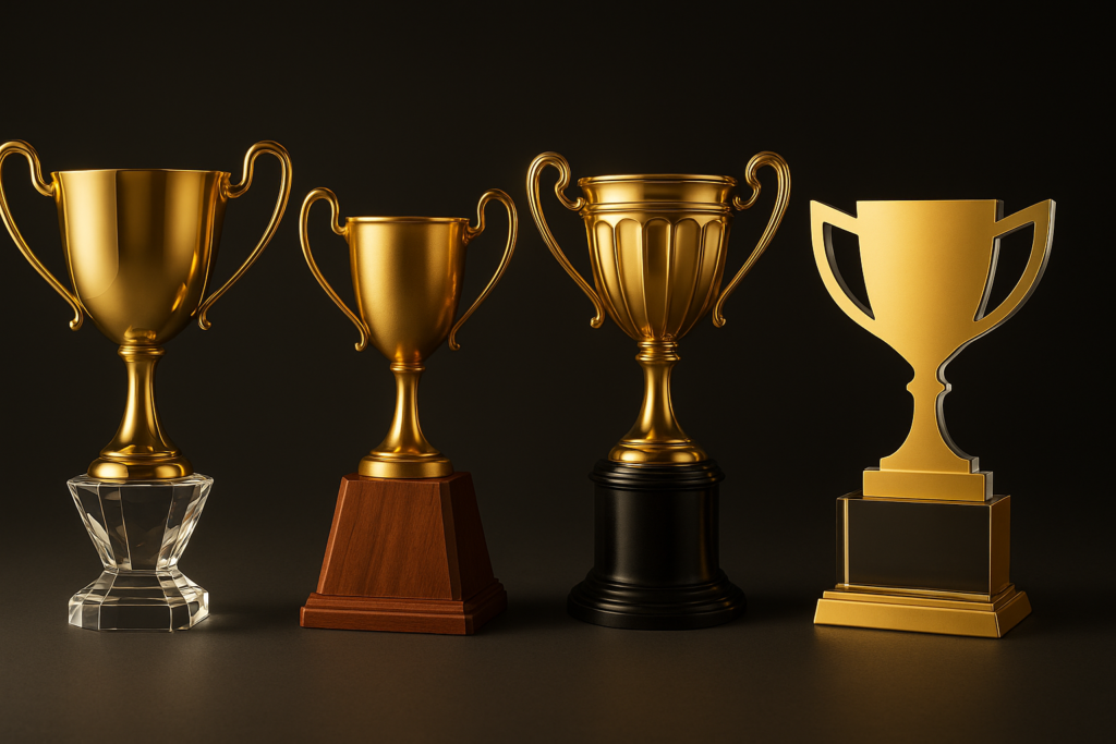 gold trophy