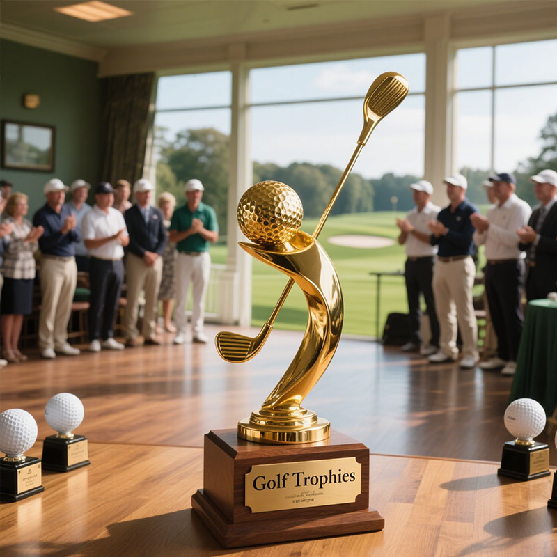 golf trophies