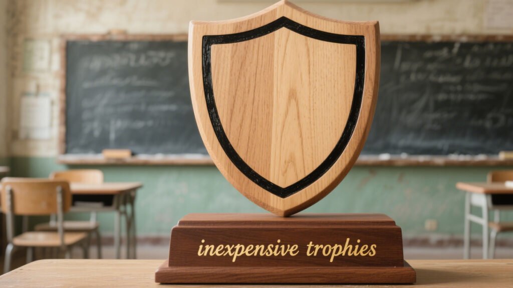 inexpensive trophies